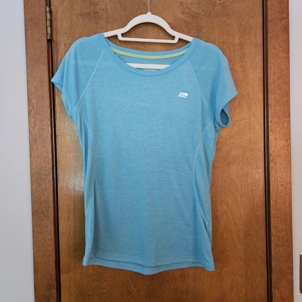 Marika Tek Dry-Wik Performance Blue Athletic T-Shirt